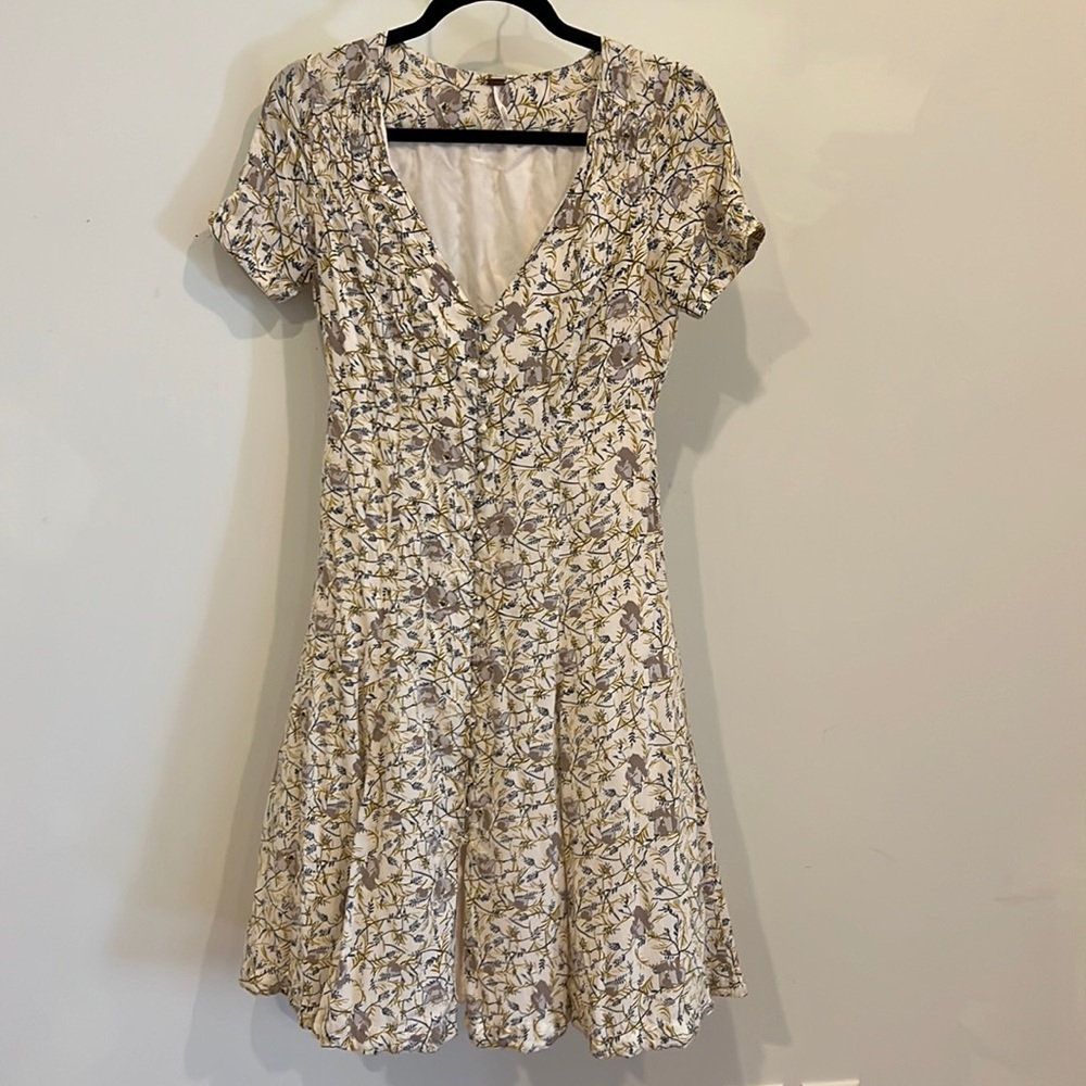 Free people mystic magnolia midi dress - Picture 2 of 7